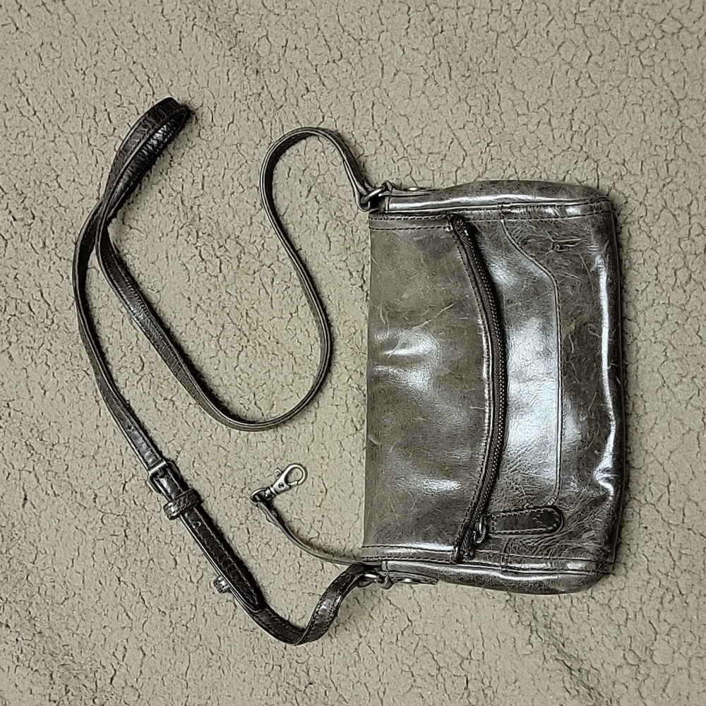 Frye mini crossbody flap purse